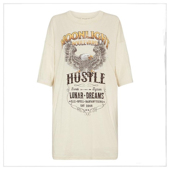 Spell & The Gypsy White Cult Tee Dress - Picture 5 of 7